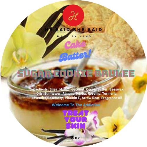 Cake Batter Body Butter Nourishing Skin Care