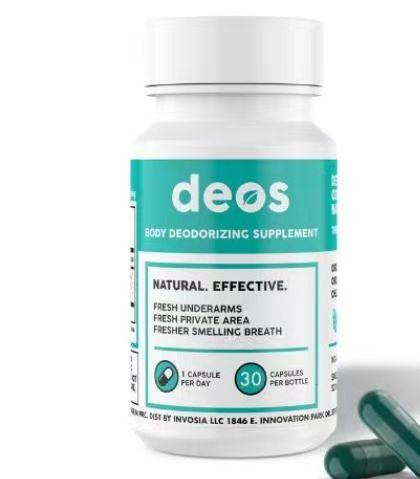 Comfort DEOS Internal Deodorant Supplement - Comprehensive Body Deodorizer for Gut Health, Skin Wellness, Detoxification, and Digestive Support - Natural Odor Control with Chlorophyll Capsules for Freshness | 30 Plant-Based Capsules for Body Care