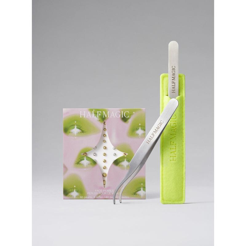 THE NECESSITIES SET | Self-Adhesive Face Gems and Face Gem Tweezers