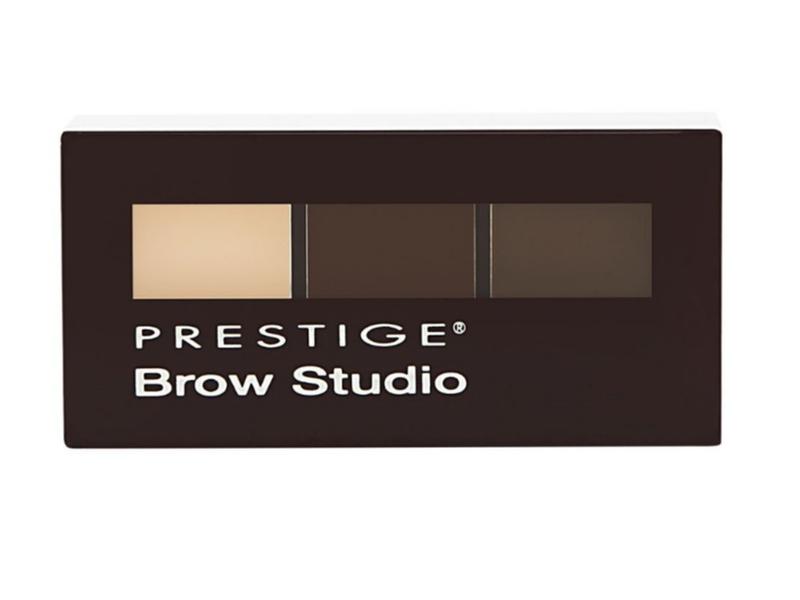 Prestige Cosmetics Brow Studio - Medium (BPS-02) with Brow Tools and Two Brow Powders for Perfect Eyebrow Makeup - Brush Setting Setting Setting