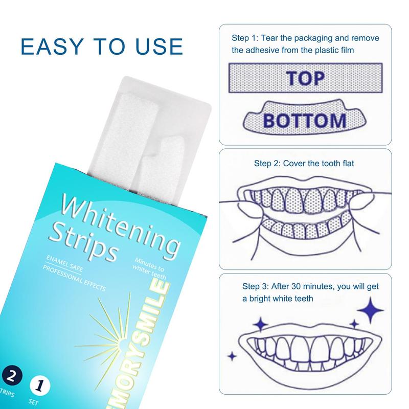 Wireless Teeth Makeup Whitener Kit, Including 1 Count Teeth Whitener Light & 14pcs Teeth Whitener Strips, Teeth Whitener Kit Home Dental Care Kit, Brightening Oral Care Set, Gift For Christmas & Fall, Winter Gift, Christmas Gift