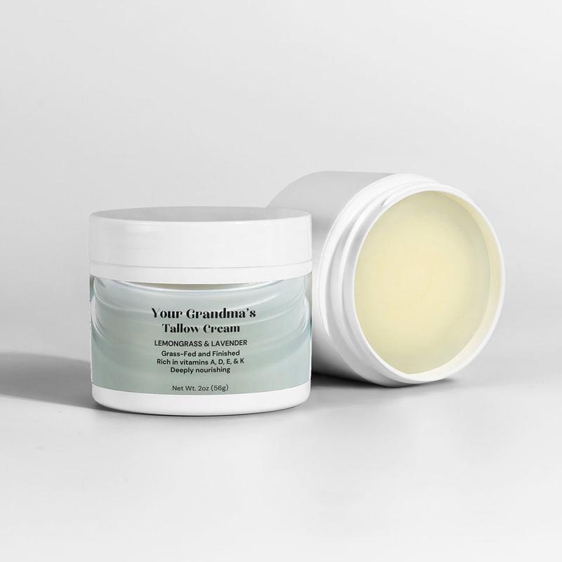 Your Grandma's Tallow Cream-Lemongrass and Lavender