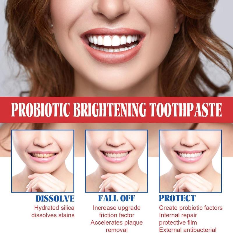 [+5$Get 2Pcs] Sp-6 Ultra Whitening,Sp 6 Toothpaste, Ultra Whitening Toothpaste Sp-6,Probiotic Brightening Toothpaste,Deep Cleaning Care Toothpaste,Fresh Breath Toothpaste