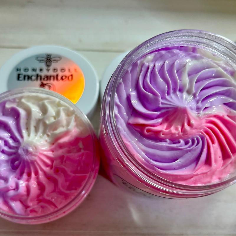 Enchanted Emulsified Body Butter with Berries Citrus Peach and Musk Fragrance - Body Care