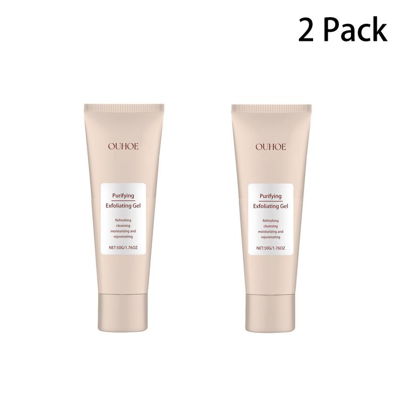 2Pack OUHOE Purifying Gel Exfoliating Facial Pore Cleansing Gel Cleanser Comfort Skin Repair Skincare Facial Wash Gift Cherry Cherry Blossom