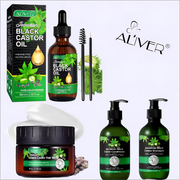 Aliver Jamaican Jamaican Black Castor Oil 60ml