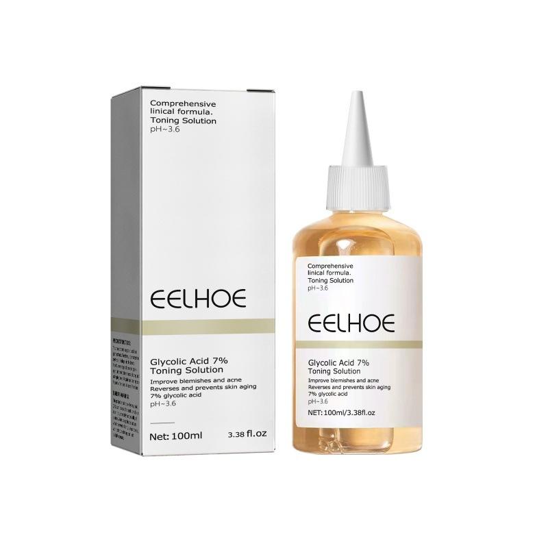 EELHOE Glycolic Acid 7% Toner Hydrating, Moisturizing And Rejuvenating Aloe Aloevera