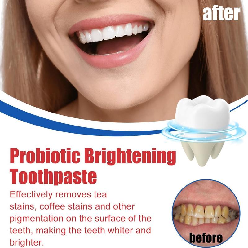 Sp-6 Ultra Whitening,Sp 6 Toothpaste, Ultra Whitening Toothpaste Sp-6,Probiotic Brightening Toothpaste,Deep Cleaning Care Toothpaste,Fresh Breath Toothpaste