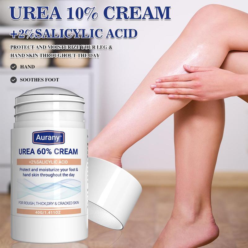 60% Urea & 2% Salicylic Acid Foot Care Cream, Moisturizing Foot Cream for Rough, Thick, Dry, Cracked Skin, Soften & Moisturizer Skin for Feet, Knees, Hand