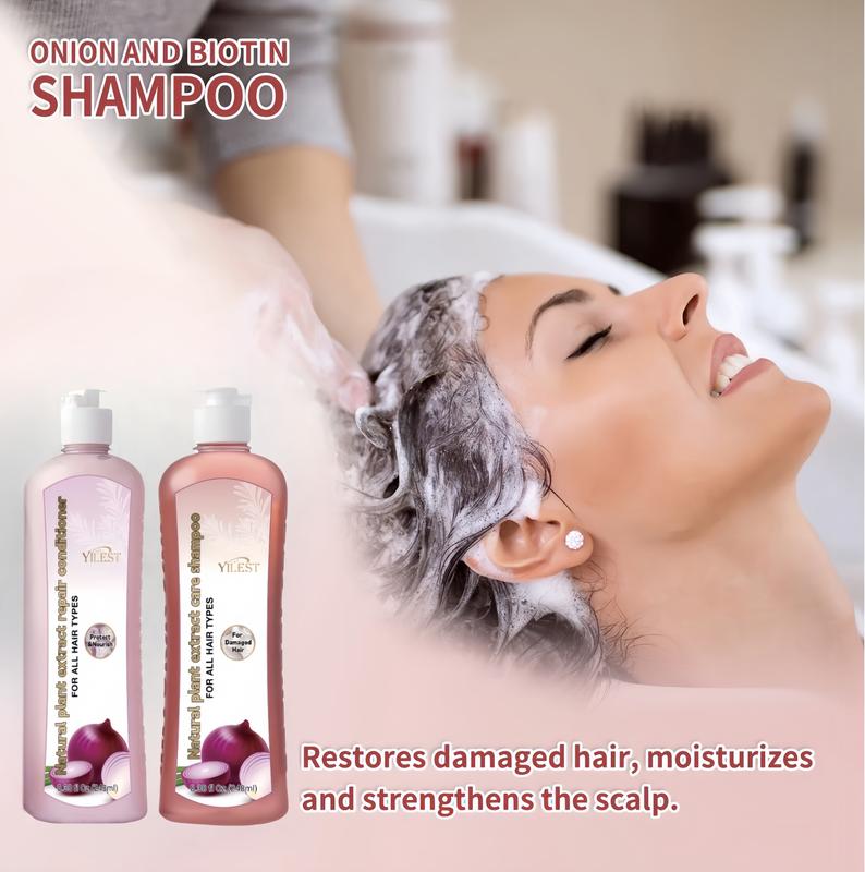 Onion, Biotin Hair Care Kit for Stronger, Thicker, Longer - Smooth and Shiny Hair. Haircare