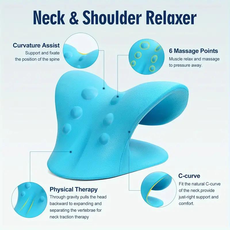 HSECOYAY-Neck Pillow, Neck REST Pillow, For Forward Neck Relief, TMJ and Chiropractic