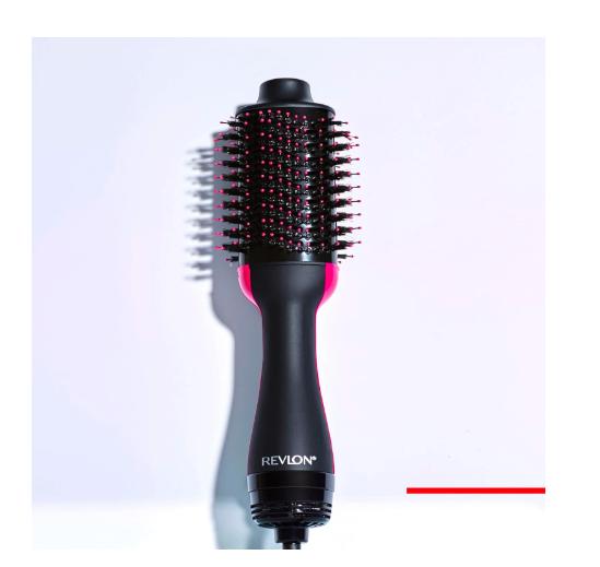 Revlon One-Step Volumizer Hair Dryer and Hot Air Brush, Black