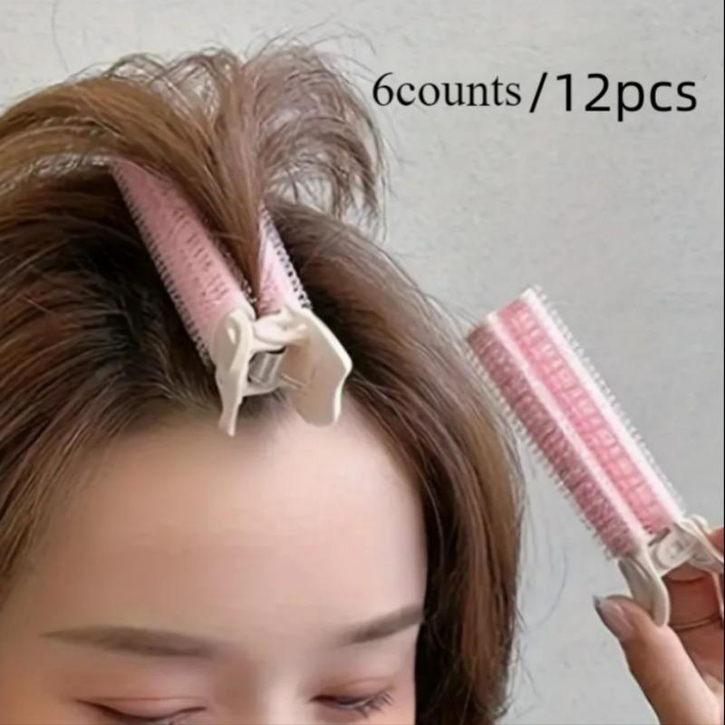 Fluffy Hair Root Bangs Clip, Instant Volume DIY Hair Rollers, Easy Self-grip Styling for Effortless Beauty, Hair Styling Tools