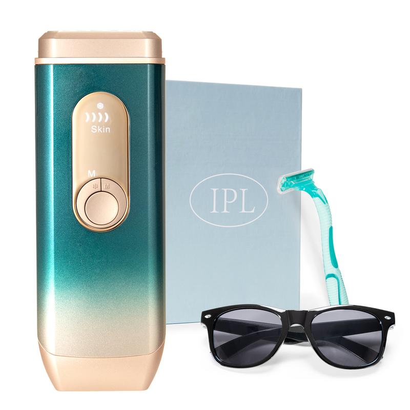 Naisigoo IPL Laser Hair Removal Device Ice-cooling Salon Results at Home Smooth Comfort Portable for Men & Women Painless Permanent pain free IPL Hair hair remival