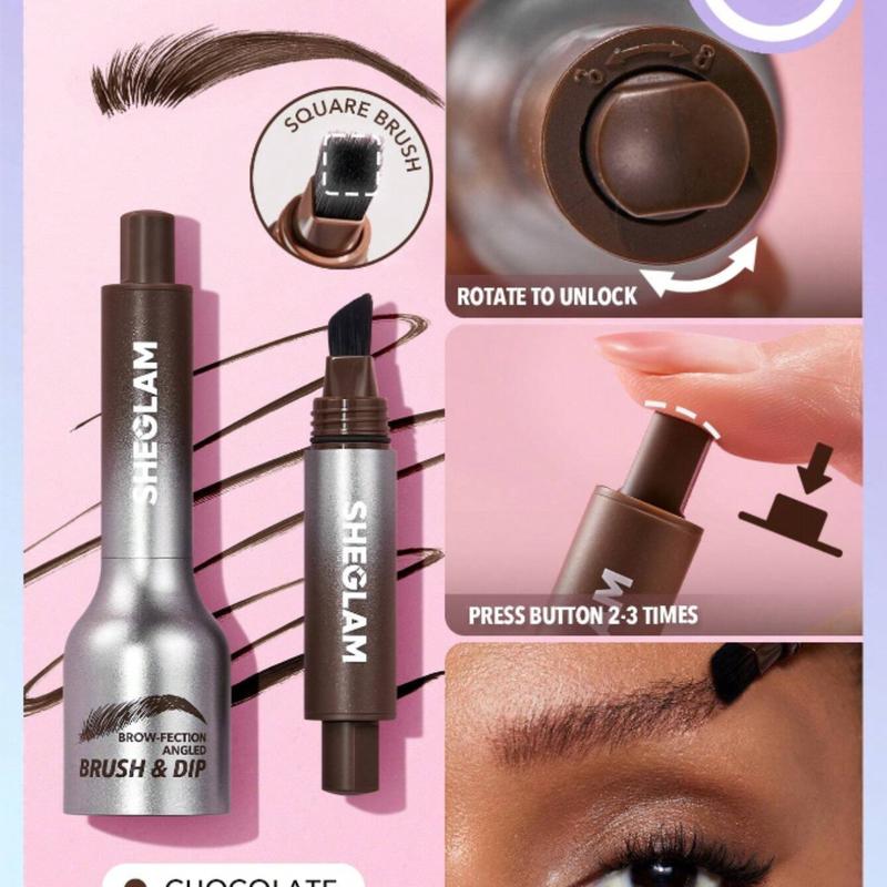 SHEGLAM Brow-Fection Angled Brush & Dip Hair-Like Strokes Liquid Eyebrow