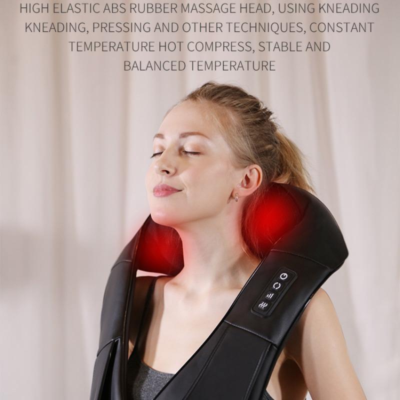 Body Care Neck & Back Massager Rechargeable, Heated Neck Massager for Relief Deep Tissue, Cordless Neck Shoulder Electric Massager, Portable Massager, Comfort Neck & Back Massager