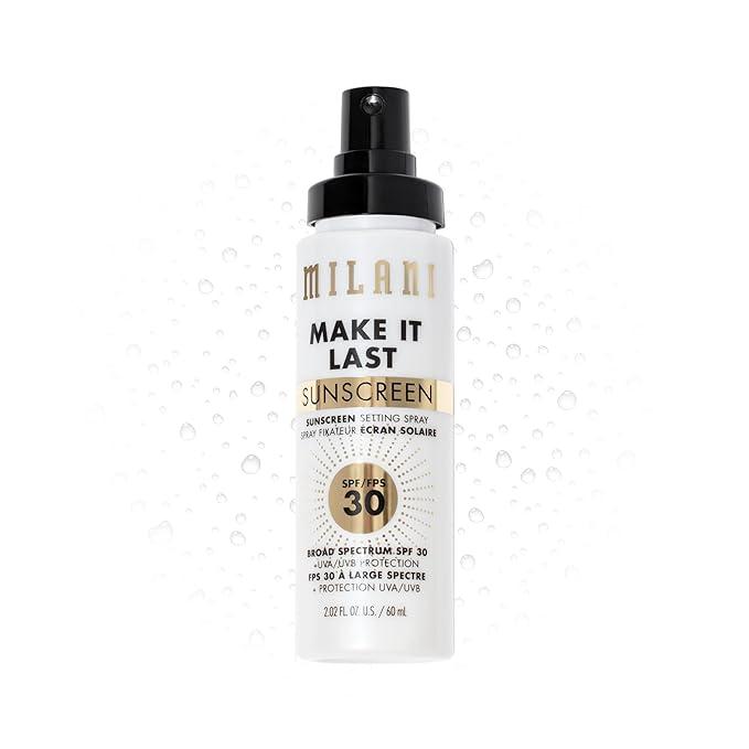 Milani Make It Last Original Setting Spray - Natural Finish, Dewy Finish & Matte Finish- Hydrating