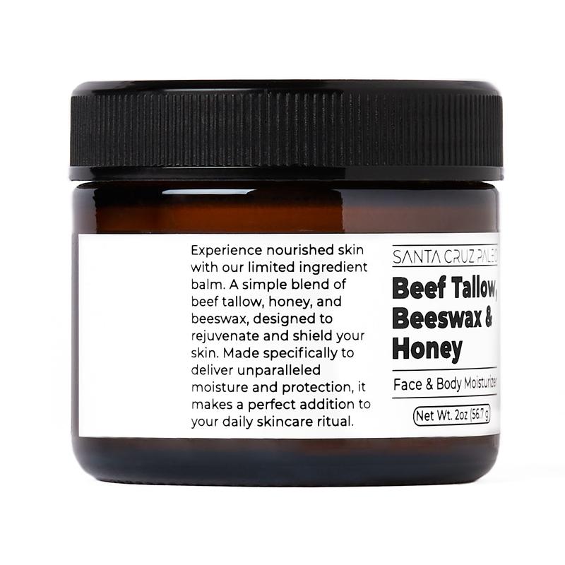 Beef Tallow Beeswax and Honey Moisturizer