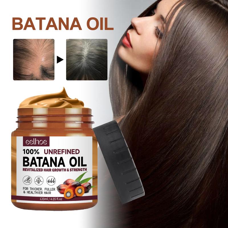 Batana Oil for Hair Growth 100% Batana Oil from Honduras as Hair Mask, Repairs Damaged Hair & Skin, Reduces HairLoss 4oz (118ml) Haircare Comfort