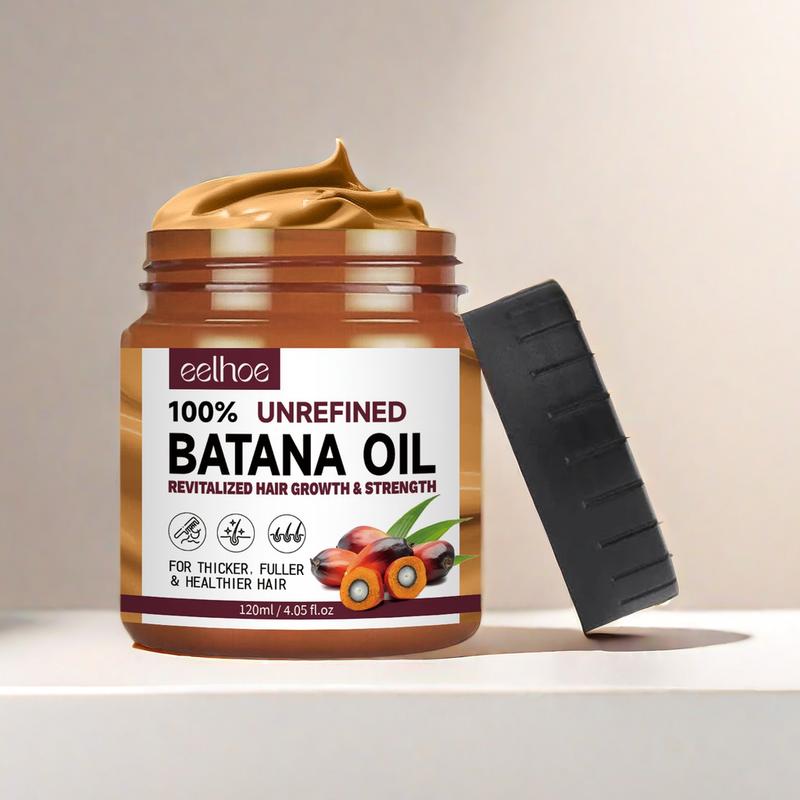 Batana Oil for Hair Growth 100% Batana Oil from Honduras as Hair Mask, Repairs Damaged Hair & Skin, Reduces HairLoss 4oz (118ml) Haircare Comfort