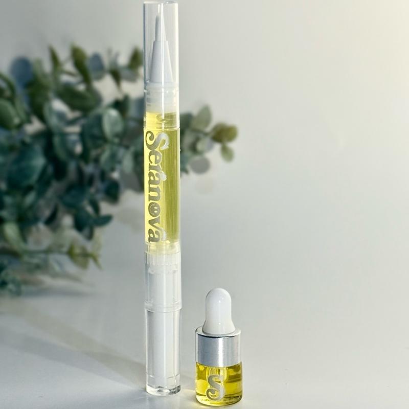 Seranova Nourishing Nail Oil- Organic Vitamin & Omega-packed Strengthening Formula for Moisturized and Flexible Nails Moisture Nail Care cuticle