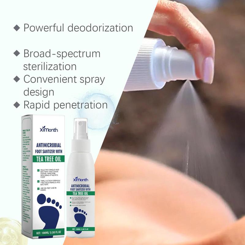 Foot Care Liquid, Moisturizing Treeoil for Foot Care, Foot Care Spray for Women & Men, Foot Care Product for Daily Use