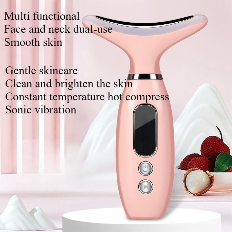 Electric Neck Massager, 1 Count Rechargeable Neck Lifting Massage Machine, Face Massager for Fall, Facial Beauty Instrument for Women, Personal Care Appliances, Ideal Gift for Christmas, Winter Gift, Christmas Gift