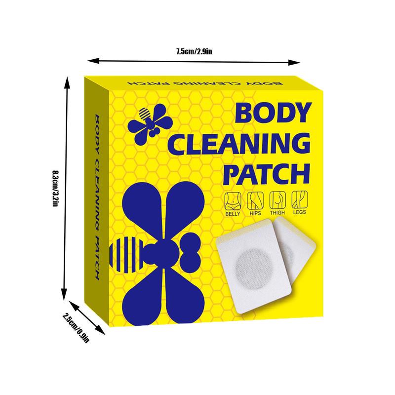 Body Cleansing Patch, 1 Box Waterproof Body Cleaning Sticker for Christmas Gift, Belly Button Sticker, Breathable Sweat-proof Body Care Patches for Women & Men