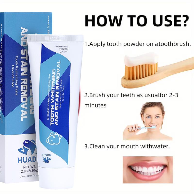 Nano Silver Technology Toothpaste Gel Promotes Fresh Breath and Mouth, Clinically Proven to Whiten Sensitive Teeth Probiotic Deep toothpaste