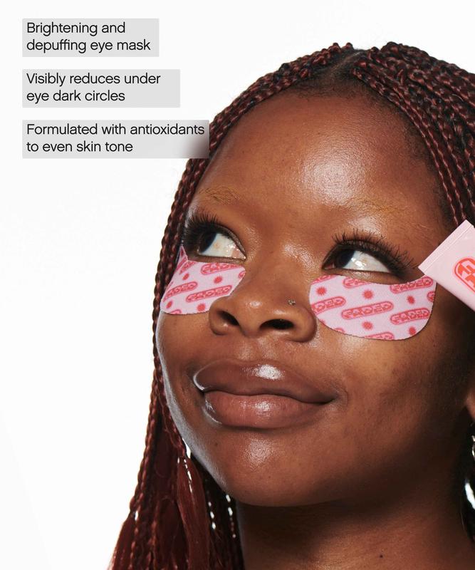 Brightening & Hydration Duo - Brightening Under-Eye Mask & Ultra-Hydrating Lip Balm Mint Skincare Moisture Discoloration