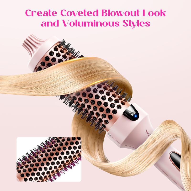 Wavytalk Negative lon Single Thermal brush 1.5Inch crimper bondi boost  air styler bio ionic  curling iron curler  iron straightener hair straightener Comfort