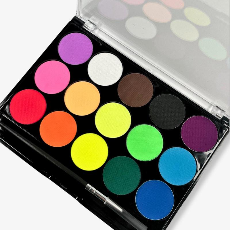 Water-Activated UV-Glow Graphic Eyeliner Palette