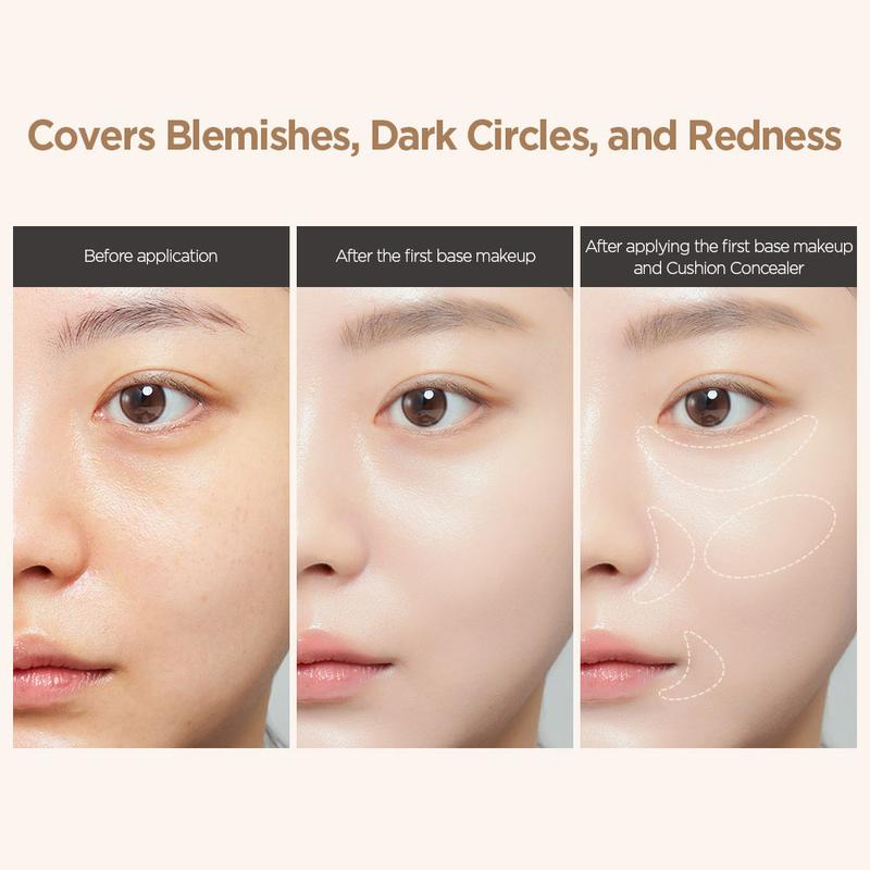 Jung Saem Mool Skin Nuder Cushion Concealer (SPF 50+ PA+++) 10g