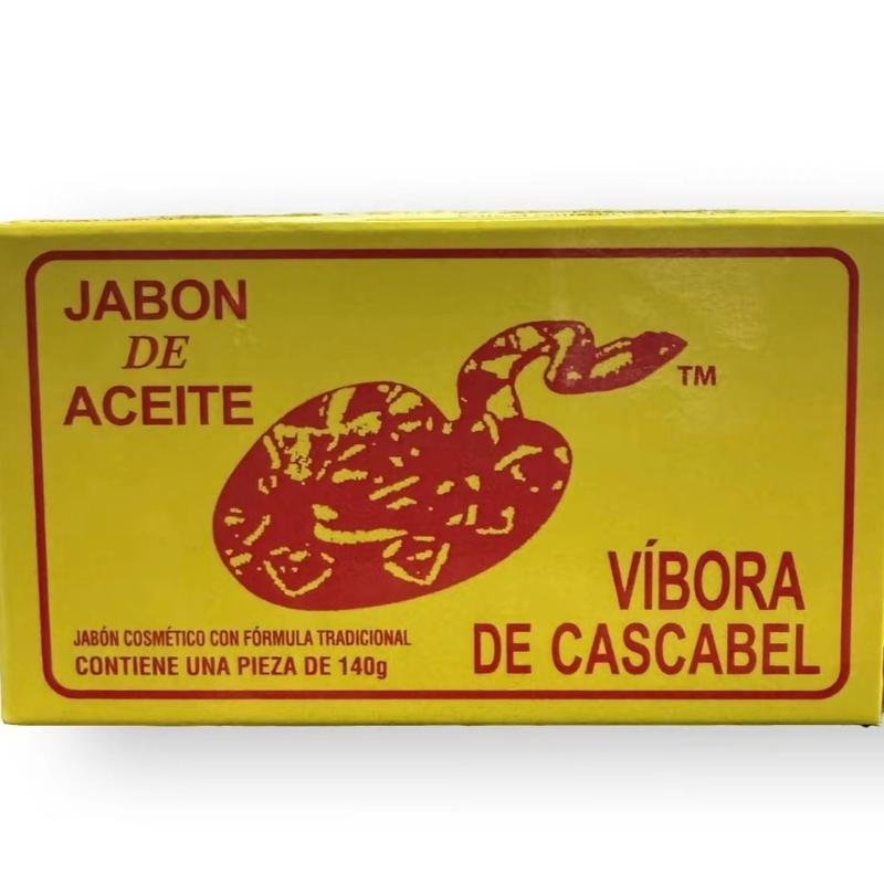 Jabon De Aceite Vibora De Cascabel 140g 4.23oz Soap for Skincare