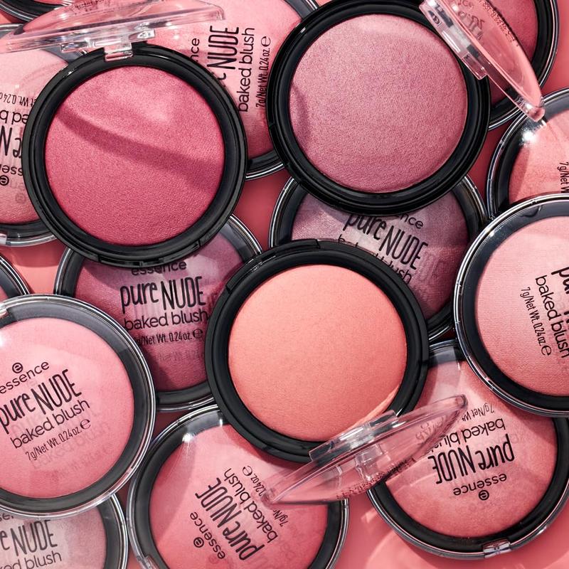 Pure Nude Baked Blush | Highly pigmented baked texture for a luminous, healthy-looking glow | Available in 8 gorgeous shimmery shades | Vegan and cruelty-free