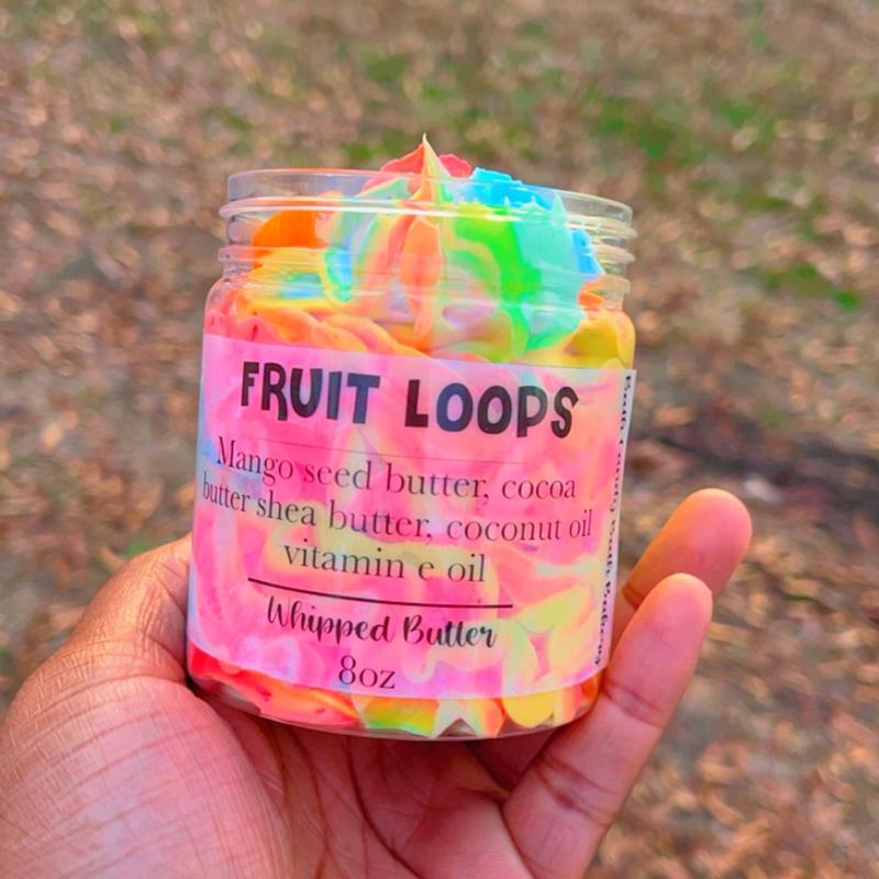 Fruit loops whipped  body butter Shea Lotions Moisturize