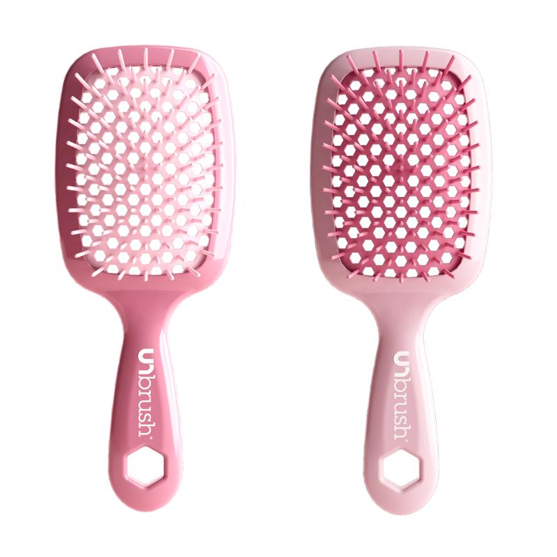 FHI Heat UNbrush Detangling Brush Duo: Pastel Collection Duo Haircare Heatless