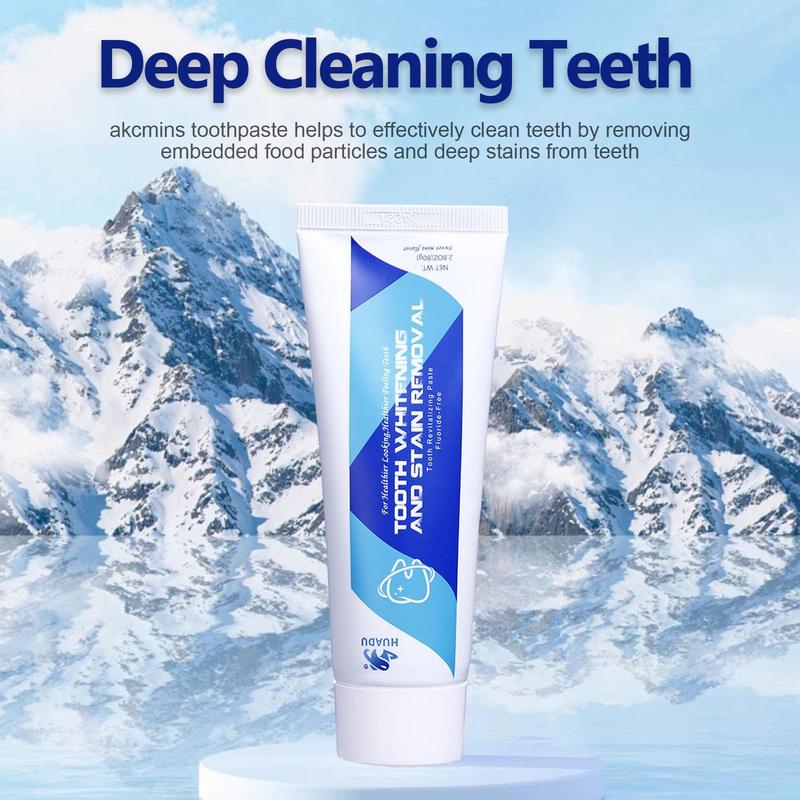 Nano Silver Technology Toothpaste Gel Promotes Fresh Breath and Mouth, Clinically Proven to Whiten Sensitive Teeth Probiotic Deep toothpaste