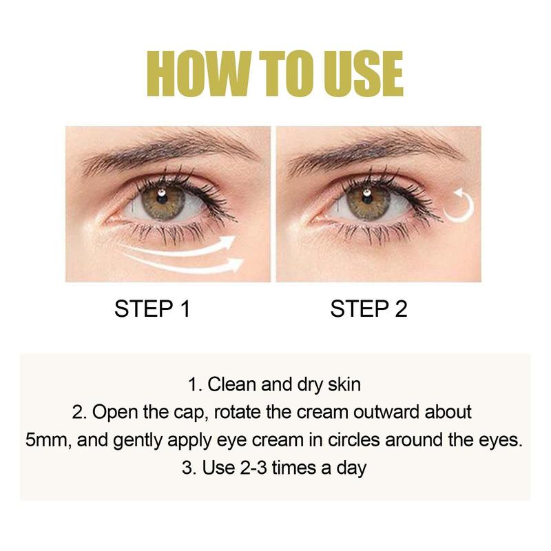 Snail Collagen Eye Cream Stick, Moisturizing Eye Cream Stick, Reduces The Look Of Fine Lines & Smoothes Wrinkles, Eye Care Product for Women & Men