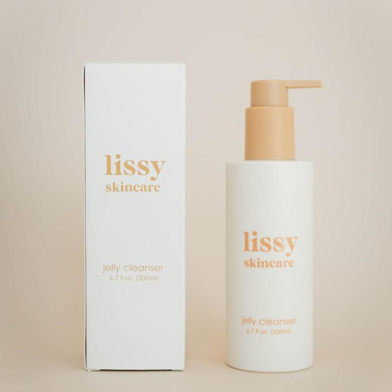 Lissy Skincare Jelly Cleanser Facial Nourishing Silky Skin Repair Cleansing Facial Wash Comfort Soothing Facial Cleansing