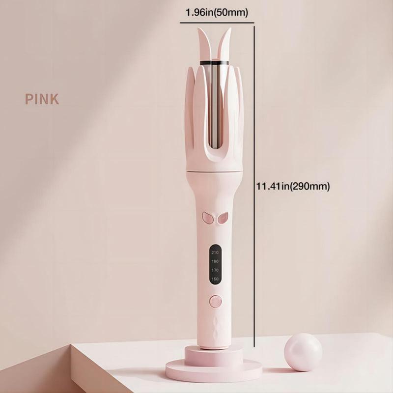 Automatic Hair Curling Iron,28mm Hair Curler Styling Tools for Home,Negative Ion Automatic Hair Curl Wand,4 Modes Temperatures Curling Iron for Women