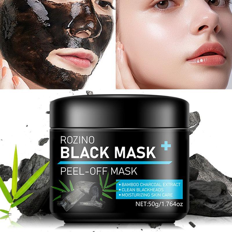 Black Mask, Deep Cleansing Peel Off Mask, Moisturizing Oil Control Mask, Facial Skin Care Product for Women & Men