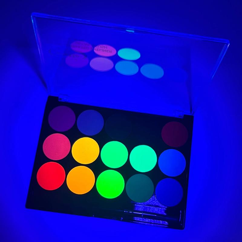 Water-Activated UV-Glow Graphic Eyeliner Palette