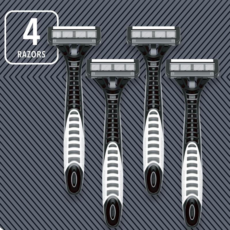 4pcs set Men's Manual Razor, Smooth Shaving Razor, Shaving Razor for Man & Woman