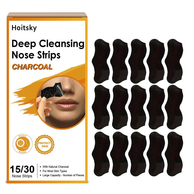 Deep Cleansing Nose Strips, 1 Set Blackhead Remover Nose Sticker, Nose Pore Cleaning Strips, Facial Skin Care Products for Women & Men