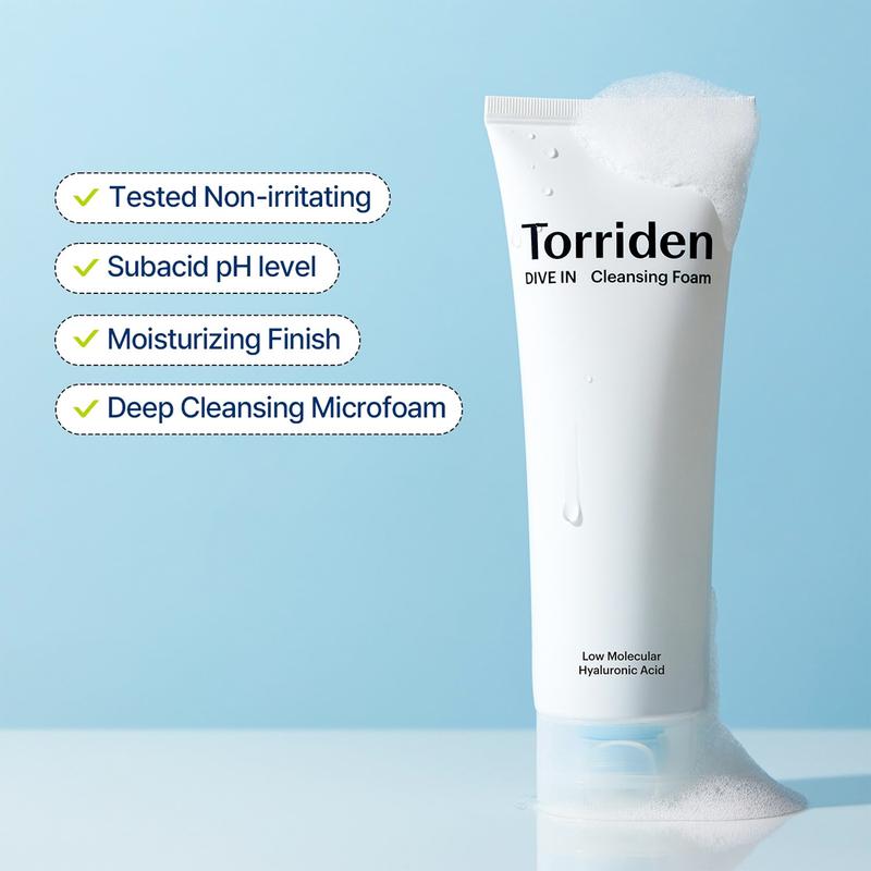 [Torriden Official Shop] Hydrating Cleansing Trio [Serum + Soothing cream + Cleansing foam]