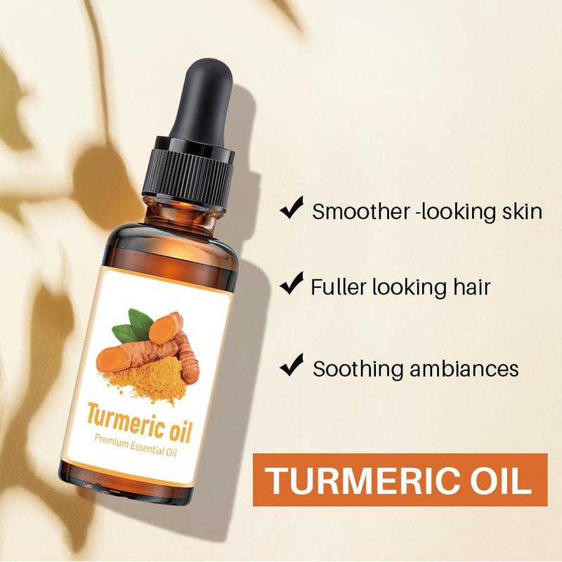 Turmeric Facial Oil, 2 Counts set Moisturizing Oil for Face and Body, Hydrating  Daily Skincare Set for Women & Men, Skin Care Kit for All Skin Types