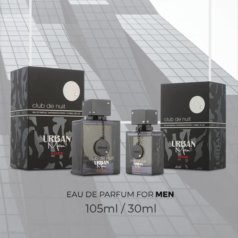 Armaf Club De Nuit Urban Man Elixir for Men Eau de Parfum Spray, 3.6 Oz