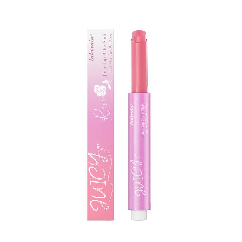 Moisturizing Color Changing Lip Balm, Long-lasting Hydrating Lip Plumping Gloss, Juicy Lip Moisturizer for All Occasions Lip Makeup, Girls and Women Makeup Accessories