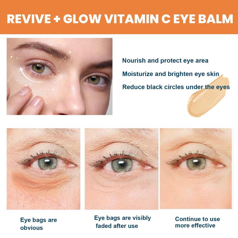 Vitamin C Eye Cream Stick, 1 Count Deep Nourishing Eye Cream for Women, Facial Skin Care Product